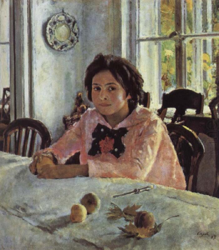 Girl awith Peaches, Valentin Serov